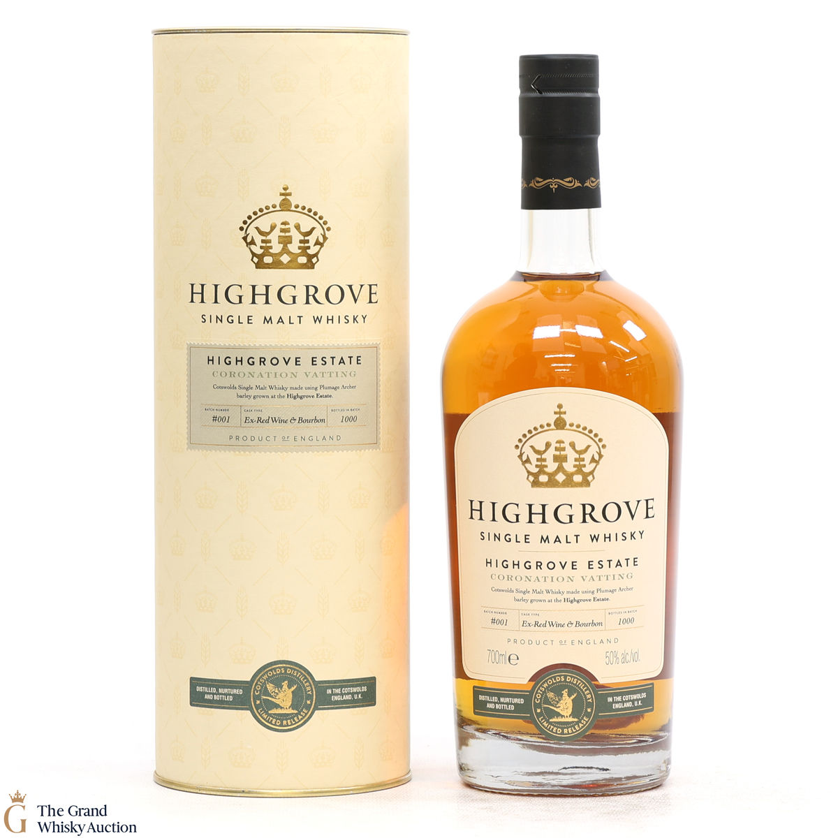 Cotswolds - Single Malt - Highgrove Estate - Coronation Vatting - Batch #001