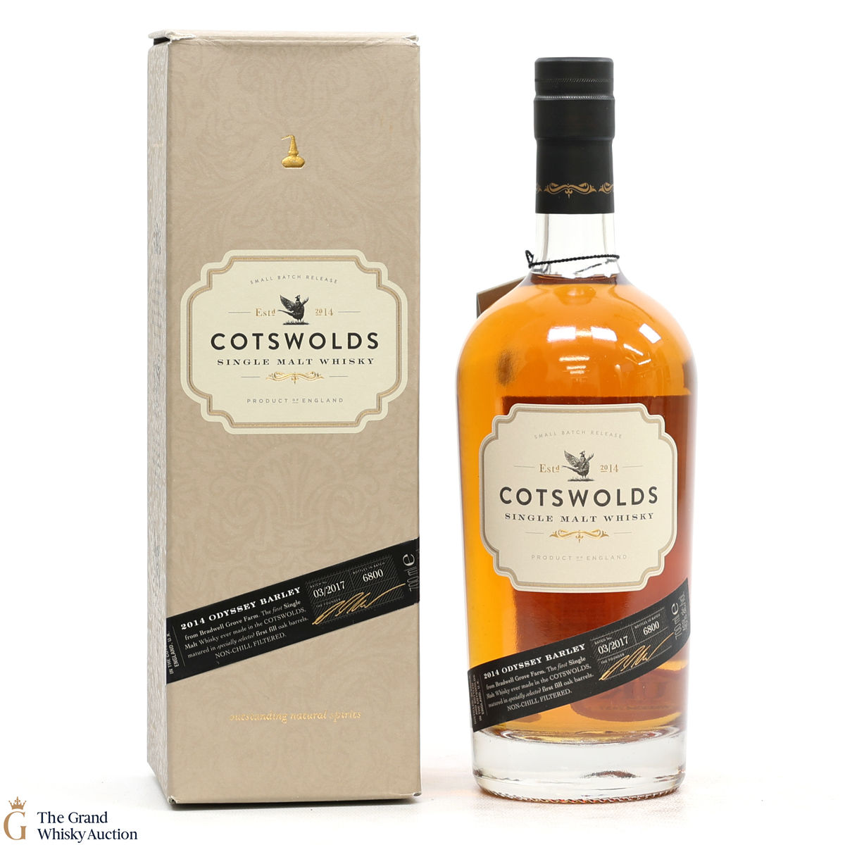 Cotswolds - Single Malt - 2014 Odyssey Barley - Batch #03/2017