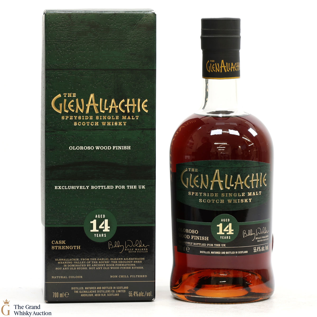 GlenAllachie - 14 Year Old - Oloroso Finish - UK Exclusive