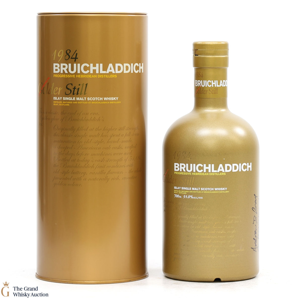 Bruichladdich -  23 Year Old 1984 - Golder Still (Signed)