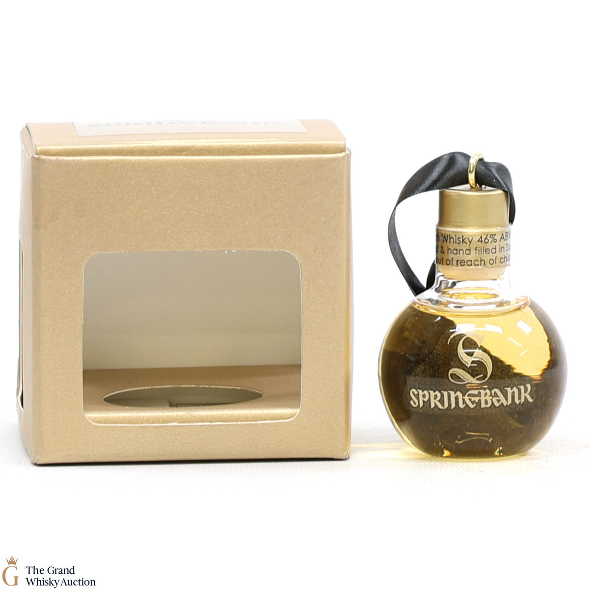 Springbank - Angels Share Christmas Bauble Miniature 5cl 