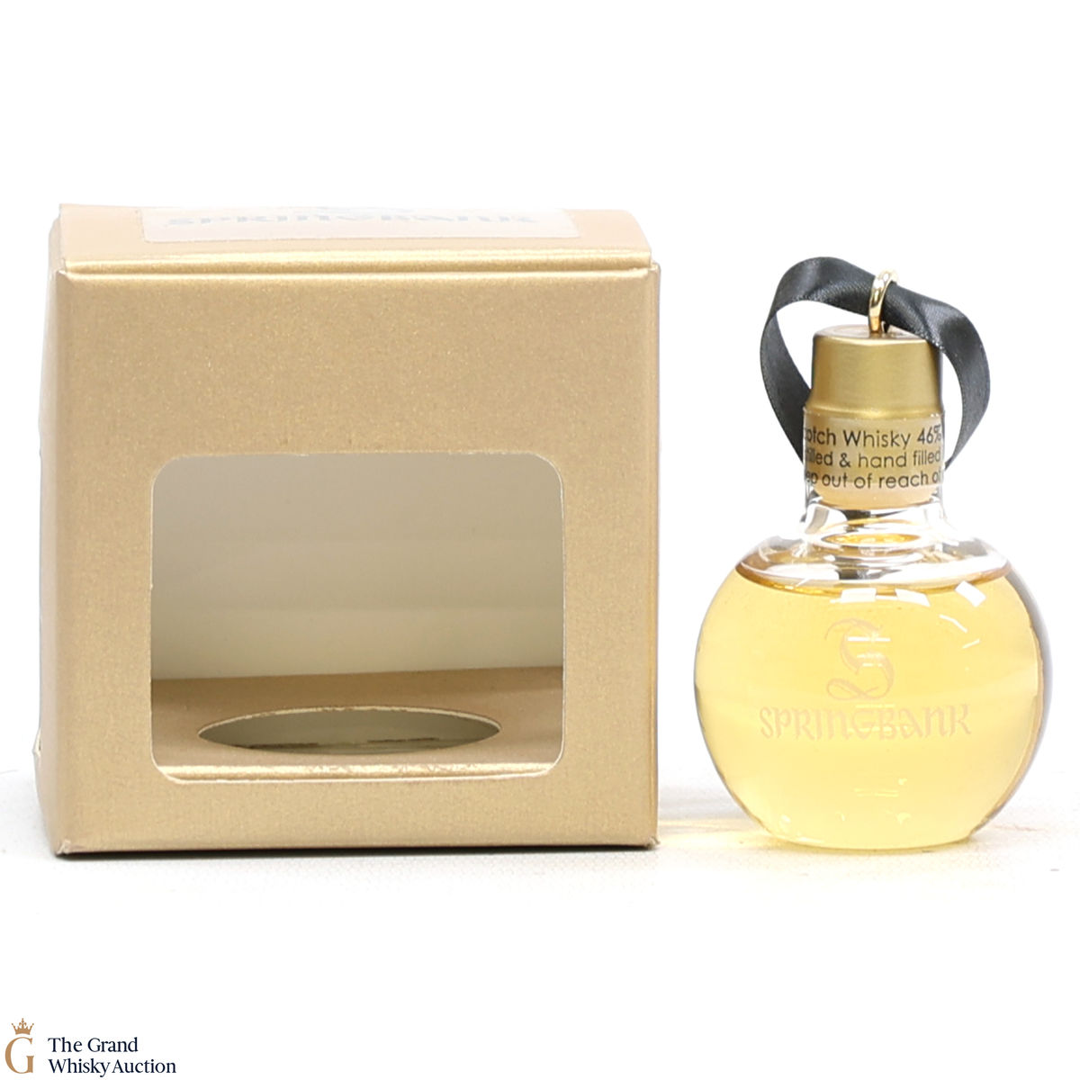 Springbank - Angels Share Christmas Bauble Miniature 5cl 