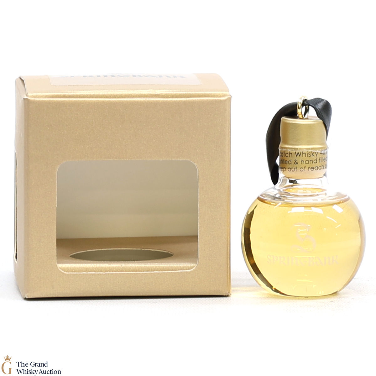 Springbank - Angels Share Christmas Bauble Miniature 5cl 