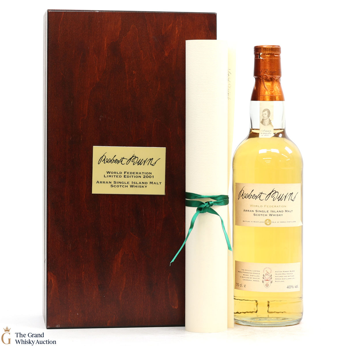 Arran - Robert Burns - World Federation - Limited Edition 2001