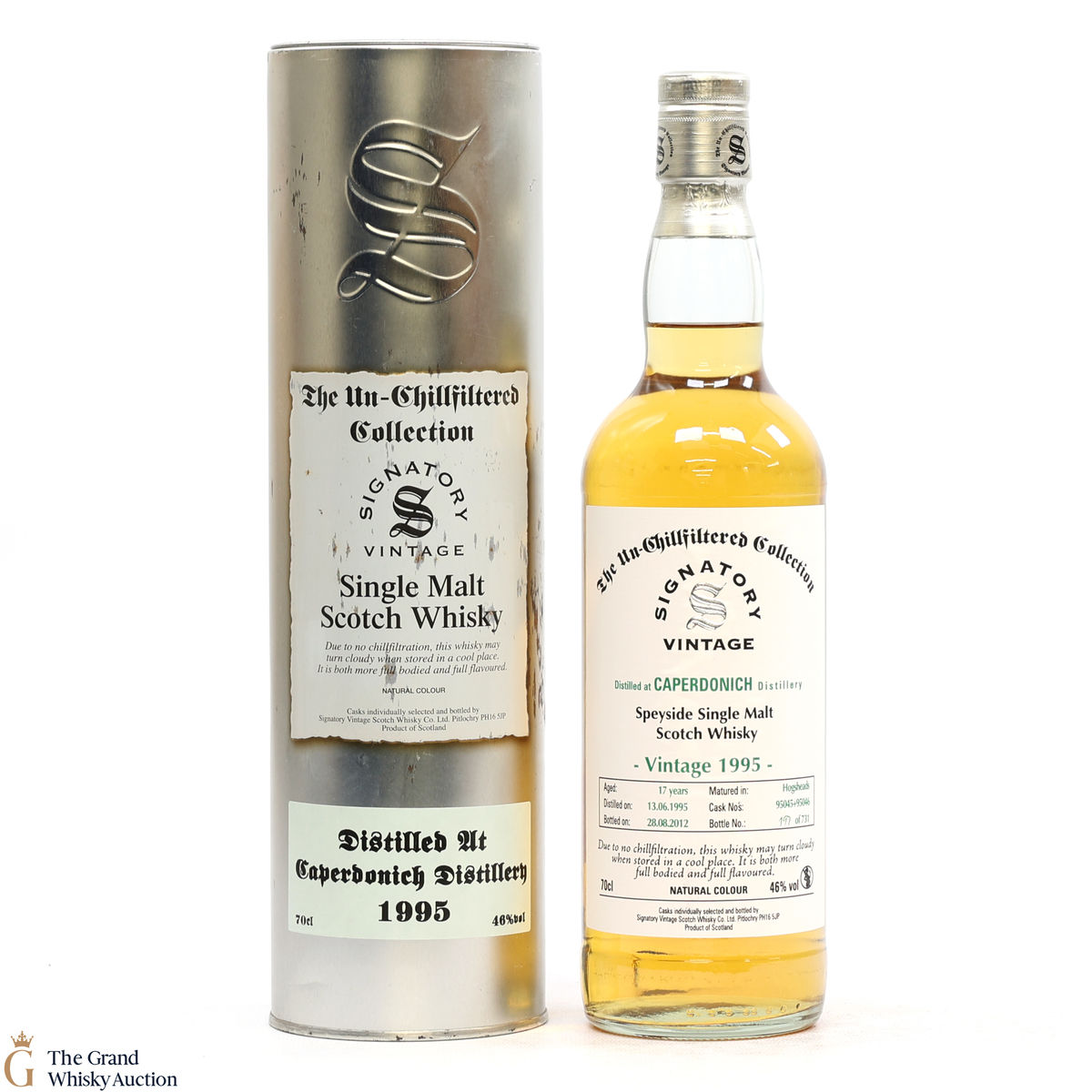 Caperdonich - 17 Year Old 1995 - Signatory Un-Chillfiltered Collection