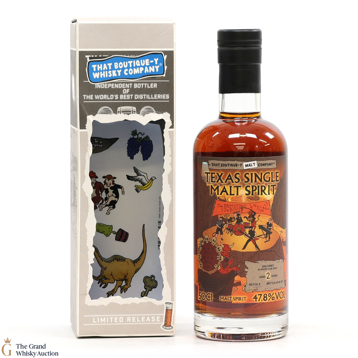 Balcones - 2 Year Old - That Boutique-y Whisky Company Batch #3 (50cl)