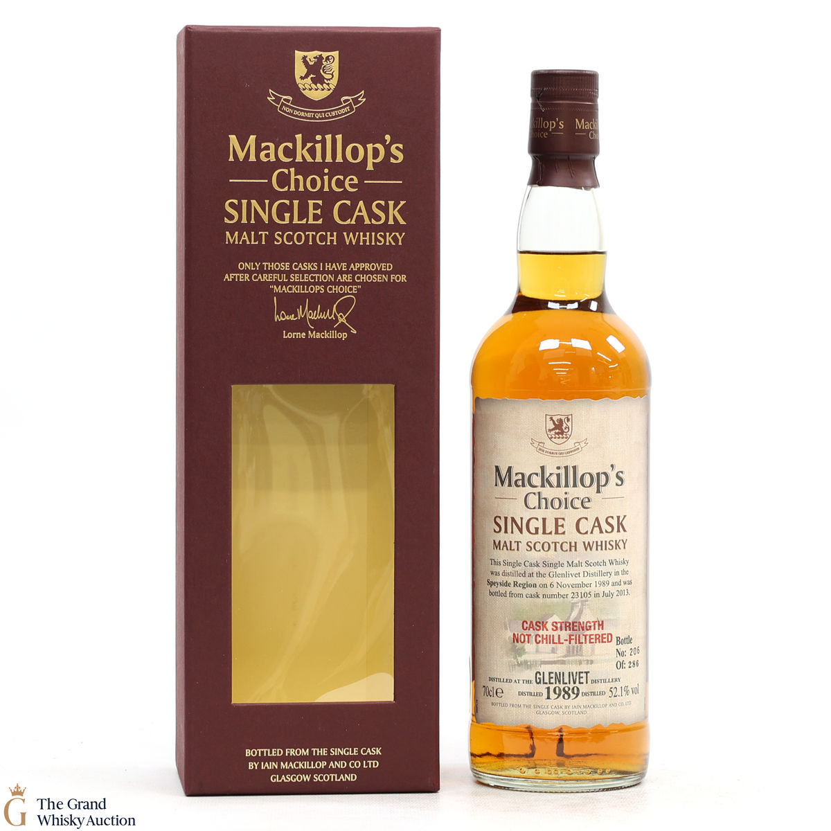 Glenlivet - 1989 Single Cask #23105 - Mackillop's Choice