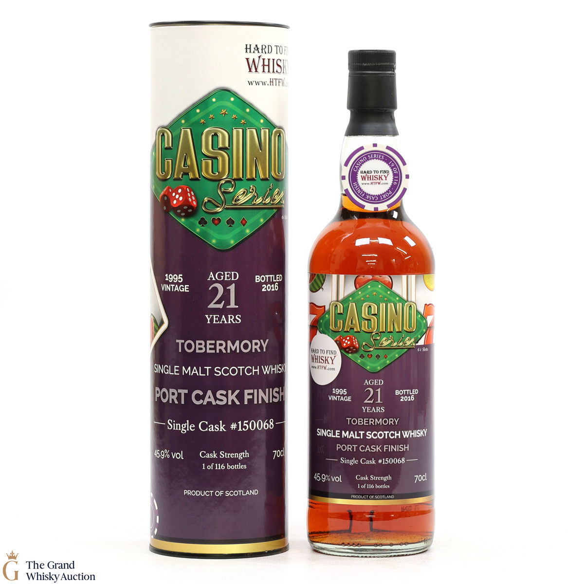 Tobermory - 21 Year Old 1995 - Port Cask Finish #150068 - Casino Series Slots - HTFW