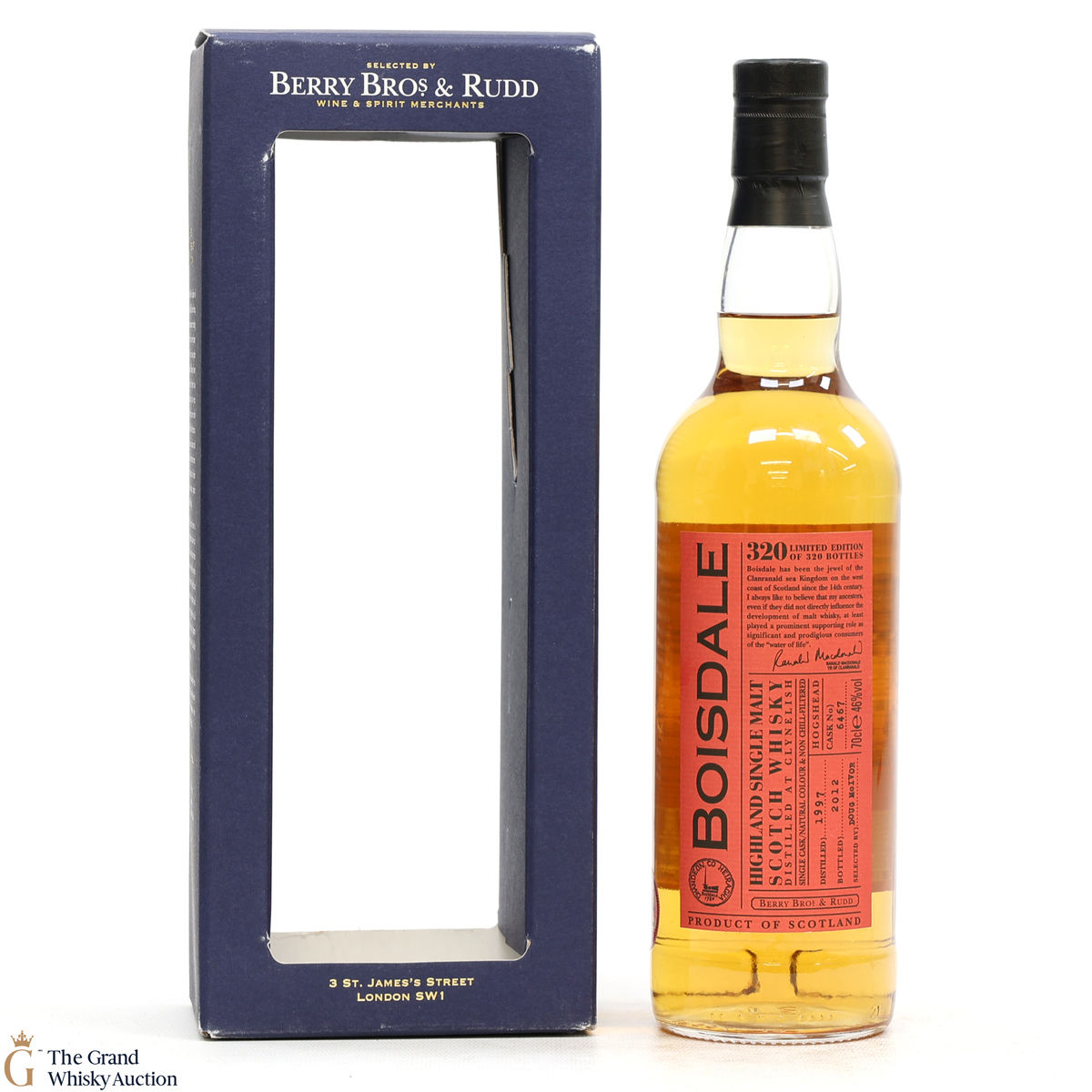 Clynelish - 15 Year Old 1997 - Boisdale - Cask #6467 - Berry Bros & Rudd