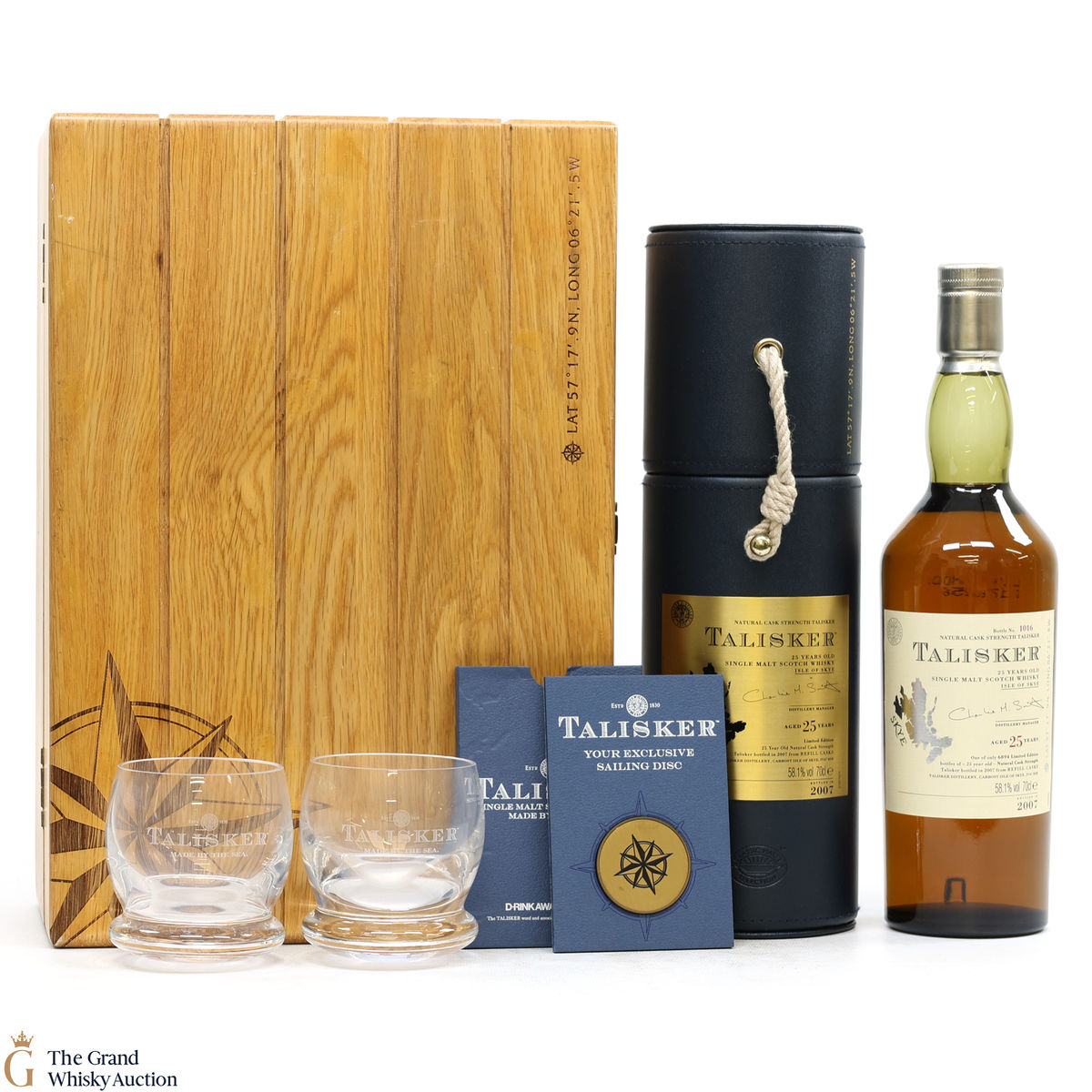 Talisker - 25 Year Old (2007 Release) - Sea Chest Limited Edition