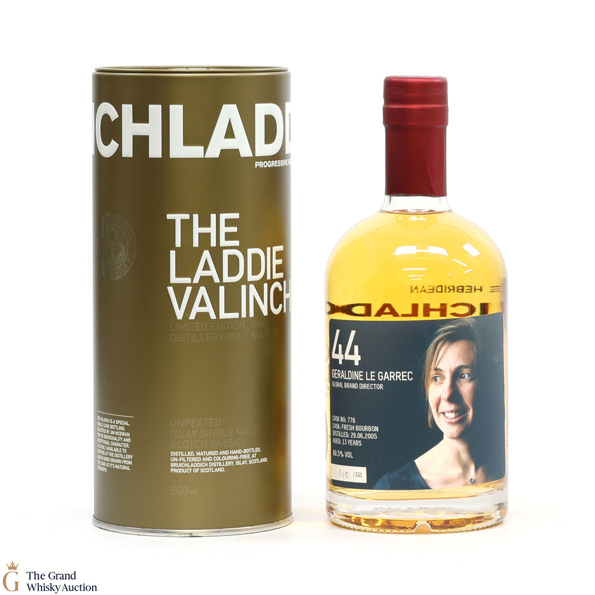 Bruichladdich - 13 Year Old - Valinch 44 - Geraldine Le Garrec (50cl)