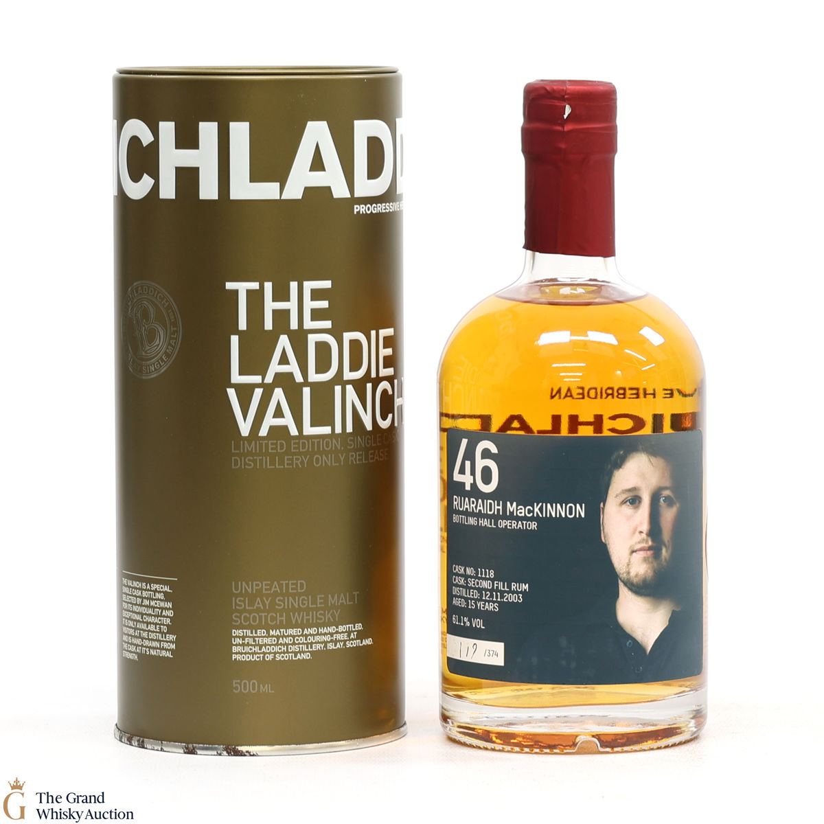 Bruichladdich - 15 Year Old - Valinch 46 - Ruaraidh MacKinnon