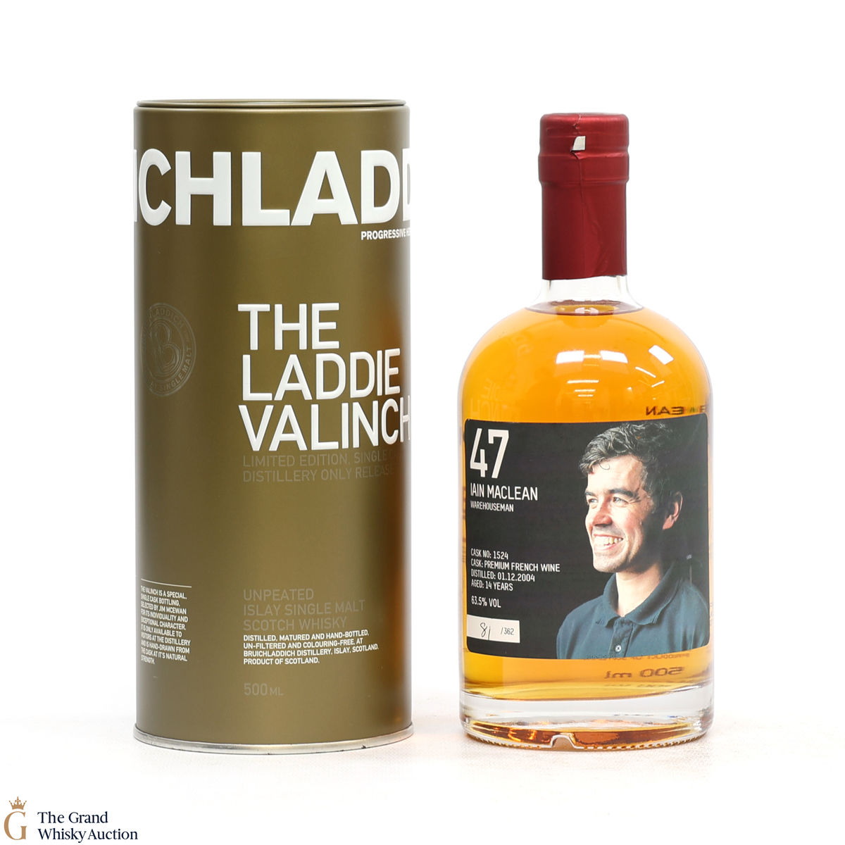 Bruichladdich - 14 Year Old - Valinch 47 - Iain Maclean
