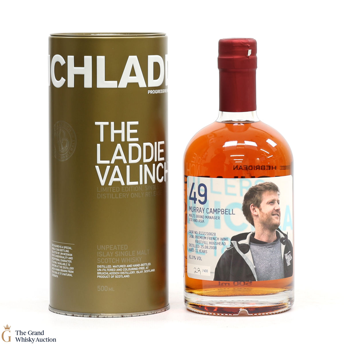 Bruichladdich - 11 Year Old - Valinch 49 - Murray Campbell