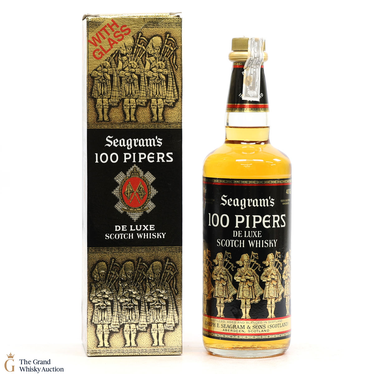 Seagram's - 100 Pipers Deluxe (75cl)