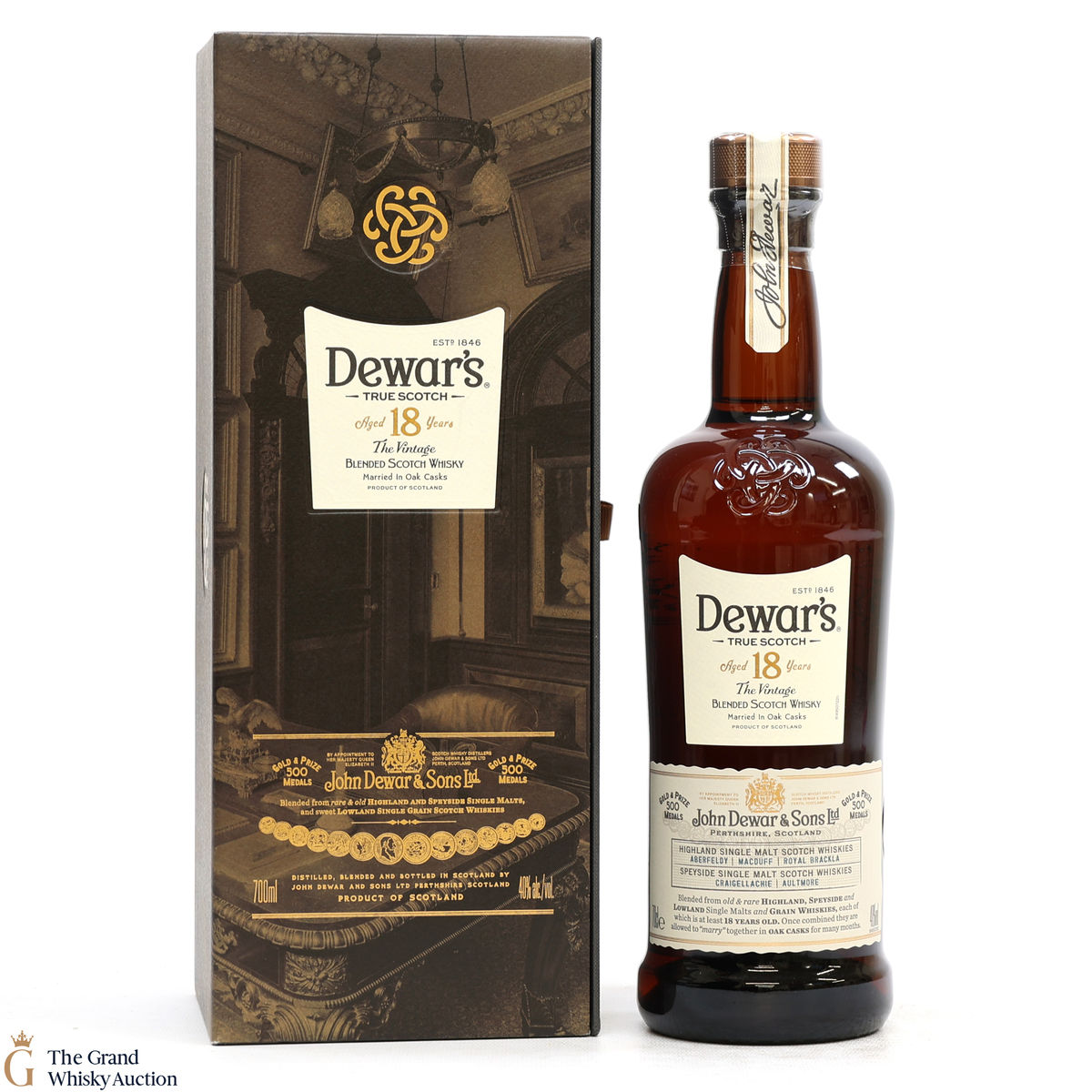 Dewar's - 18 Year Old - The Vintage