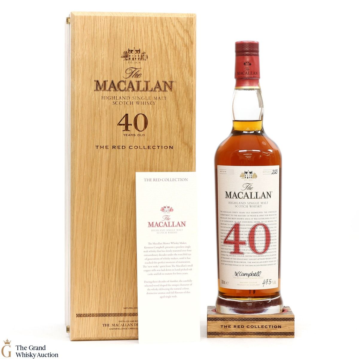 Macallan - 40 Year Old - The Red Collection