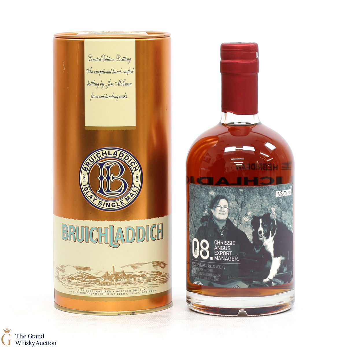 Bruichladdich - 22 Year Old (1992) Valinch - Chrissie Angus (50cl)
