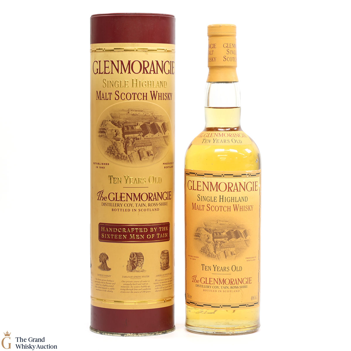 Glenmorangie - 10 Year Old 1990s Tin