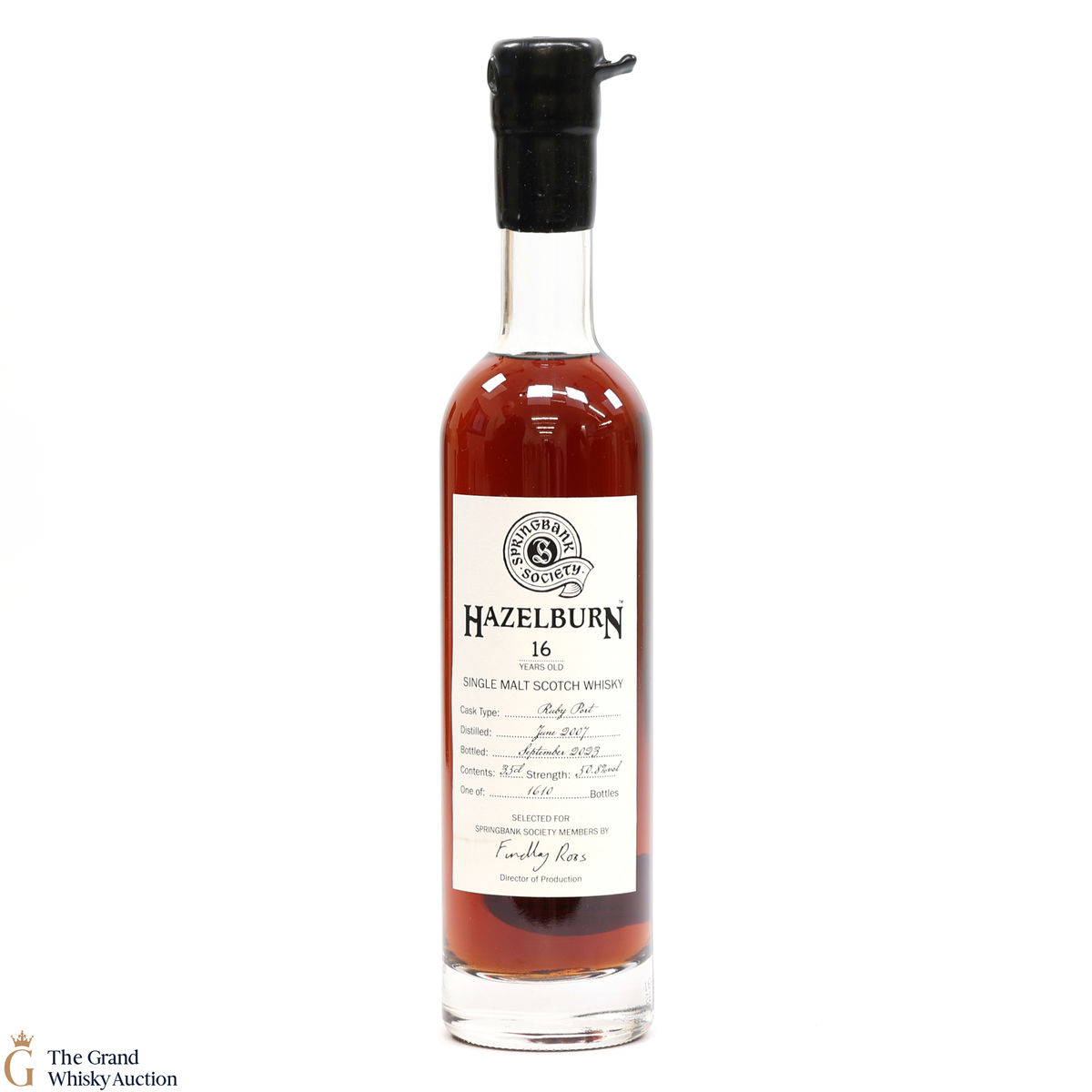 Hazelburn - 16 Year Old 2007 Ruby Port - Springbank Society (35cl)
