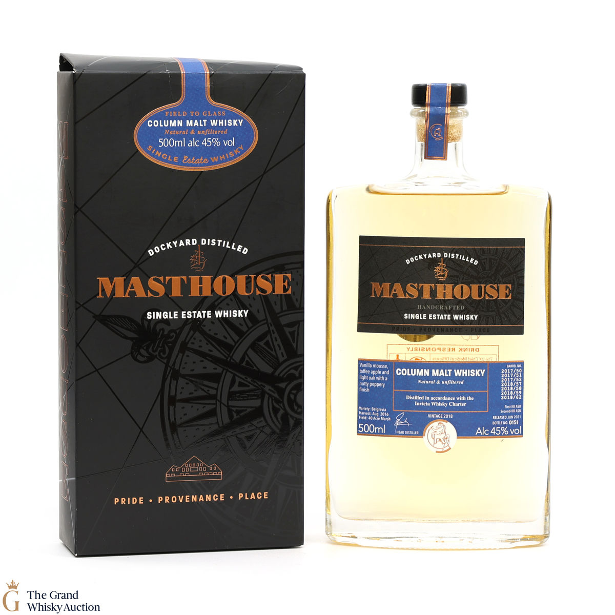 Copper Rivet - Masthouse - Column Malt Vintage 2018 (50cl)