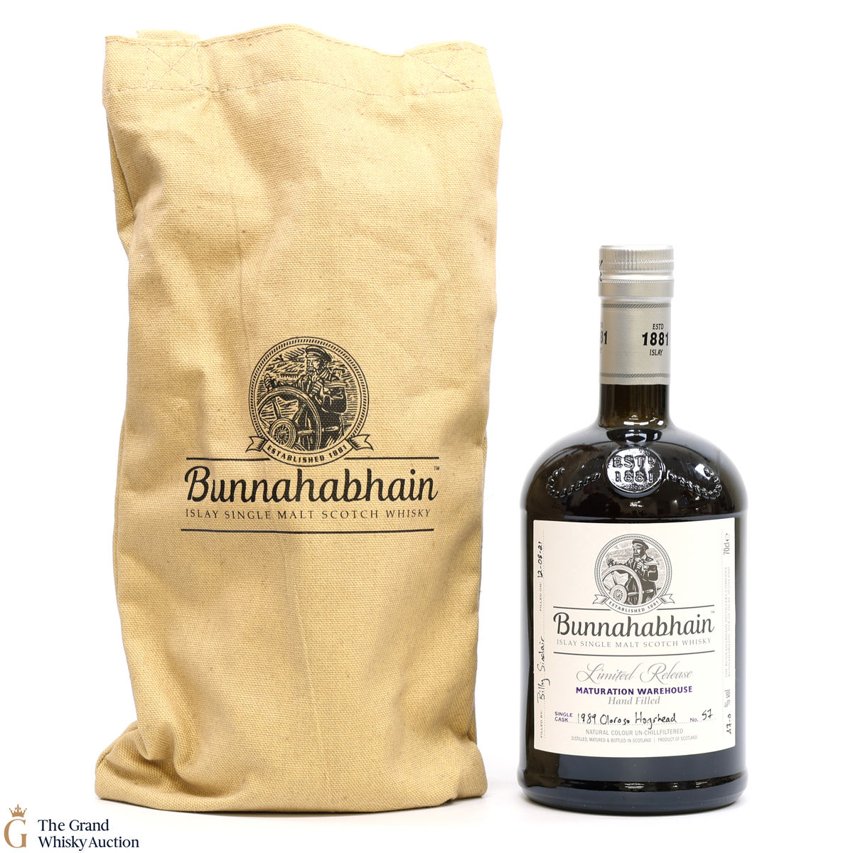 Bunnahabhain - 1989 Oloroso Hogshead #57 - Hand Fill
