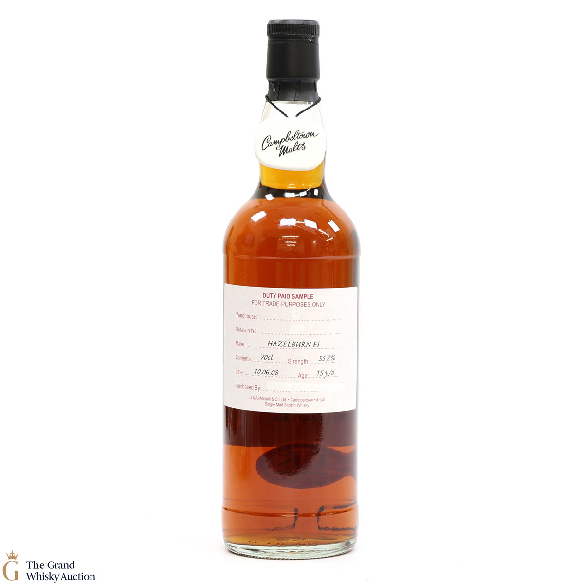 Hazelburn - 15 Year Old 2008 Fresh Sherry - Duty Paid Sample 55.2%