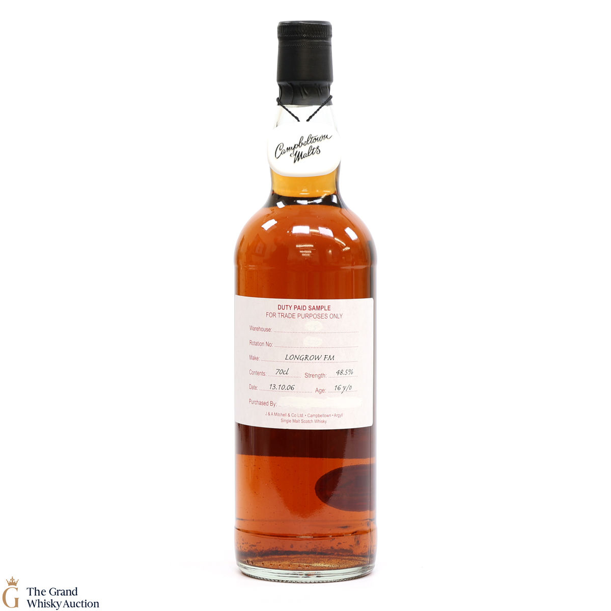 Longrow - 16 Year Old 2006 Fresh Maderia - Duty Paid Sample 48.5%