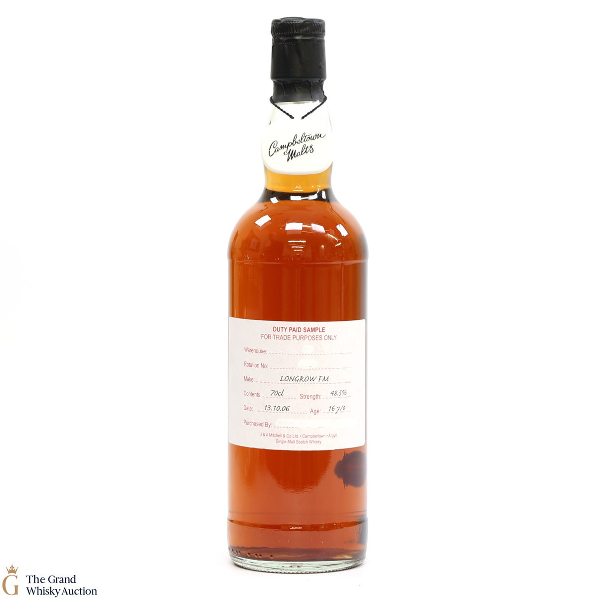 Longrow - 16 Year Old 2006 Fresh Maderia - Duty Paid Sample 48.5%