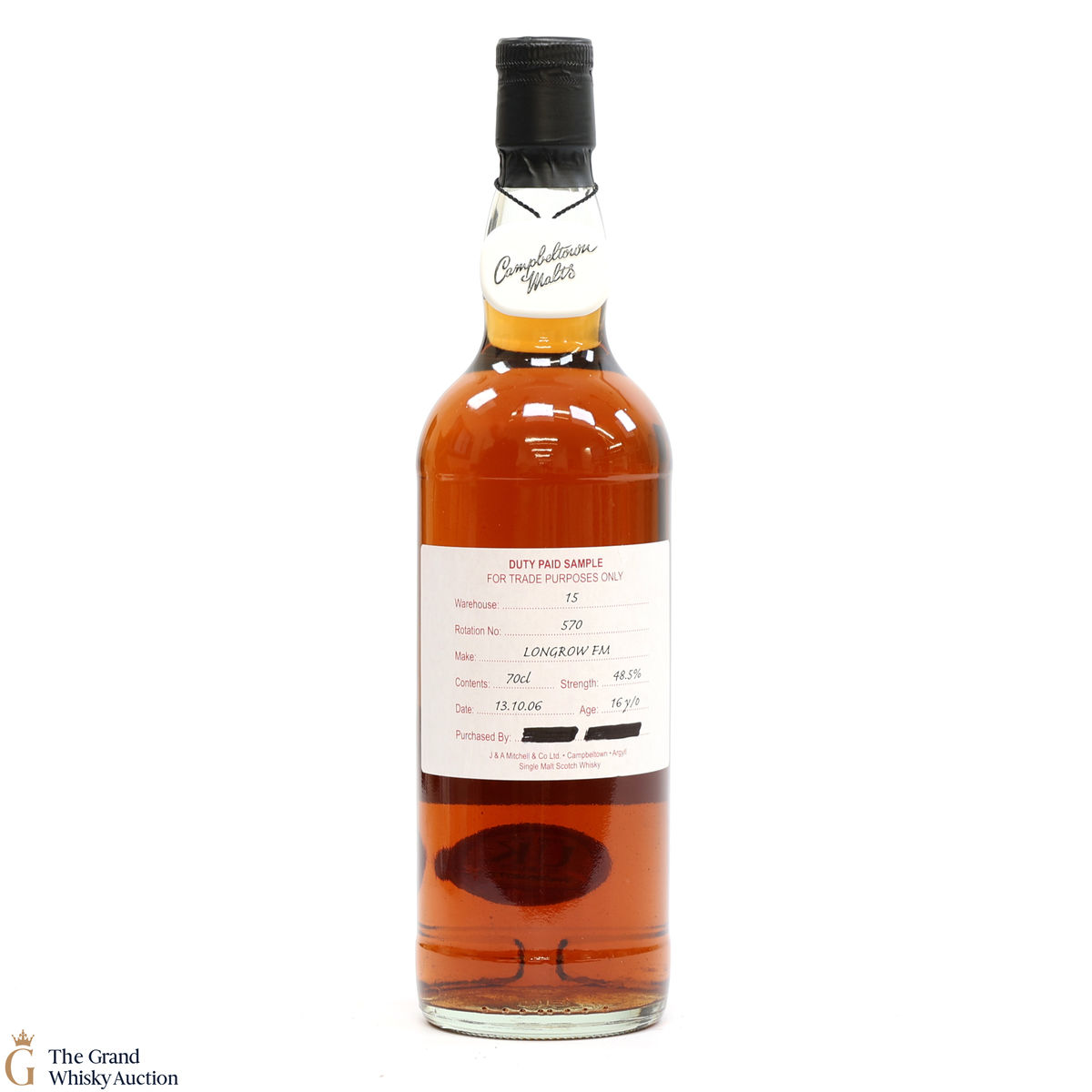 Longrow - 16 Year Old 2006 Fresh Maderia - Duty Paid Sample 48.5%
