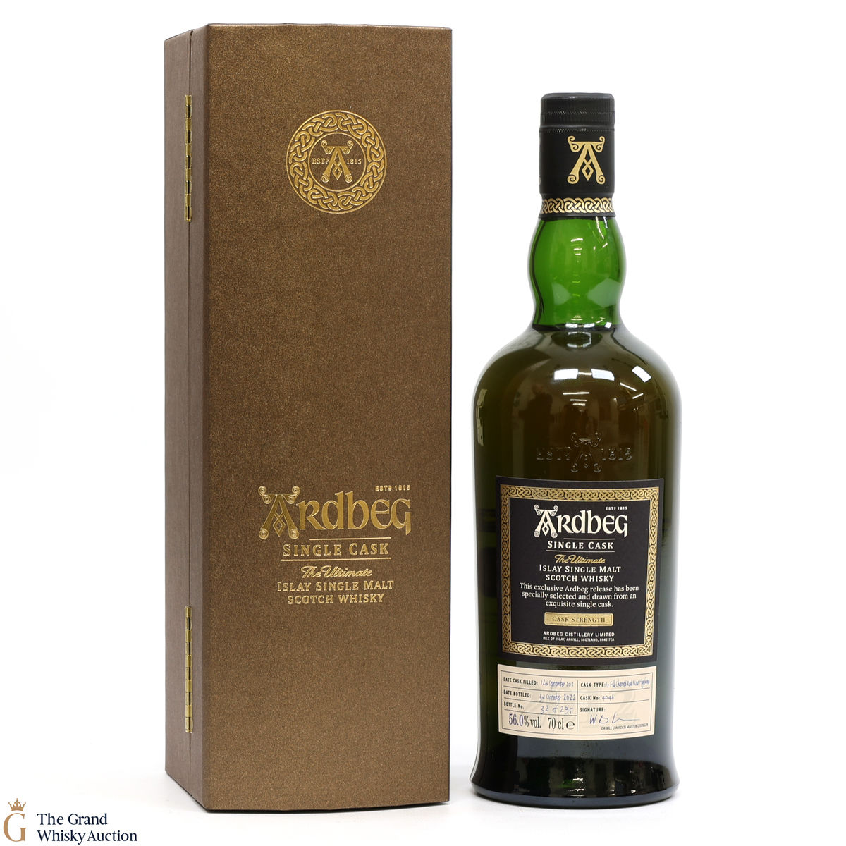 Ardbeg - 10 Year Old 2012 - Charred Red Wine Cask #4046