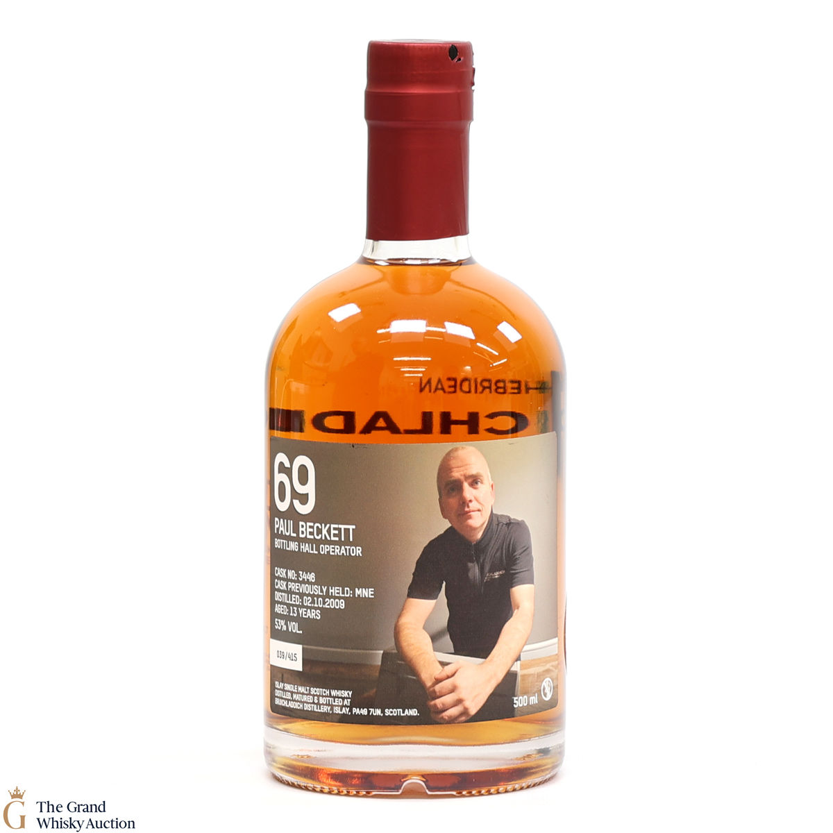 Bruichladdich - 13 Year Old - Valinch 69 - Paul Beckett #3446 (50cl)