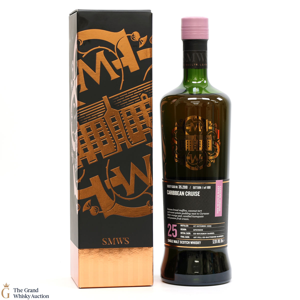 Glen Moray - 25 Year Old 1995 - SMWS 35.288 - Caribbean Cruise