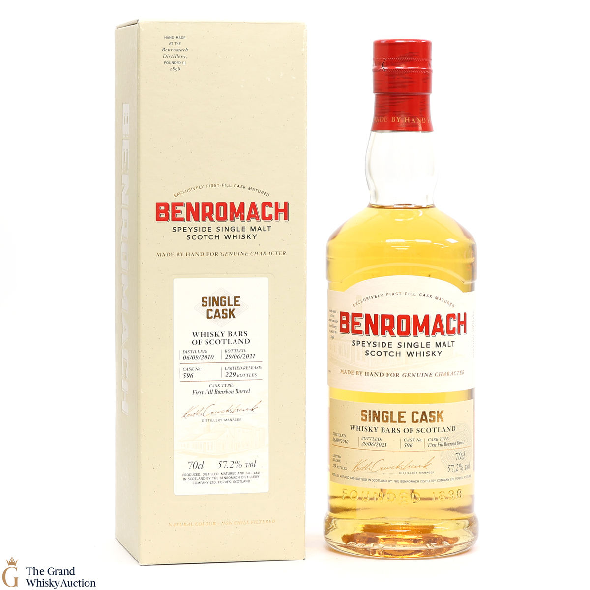 Benromach - 2010 Single Cask #596 - Whisky Bars Of Scotland