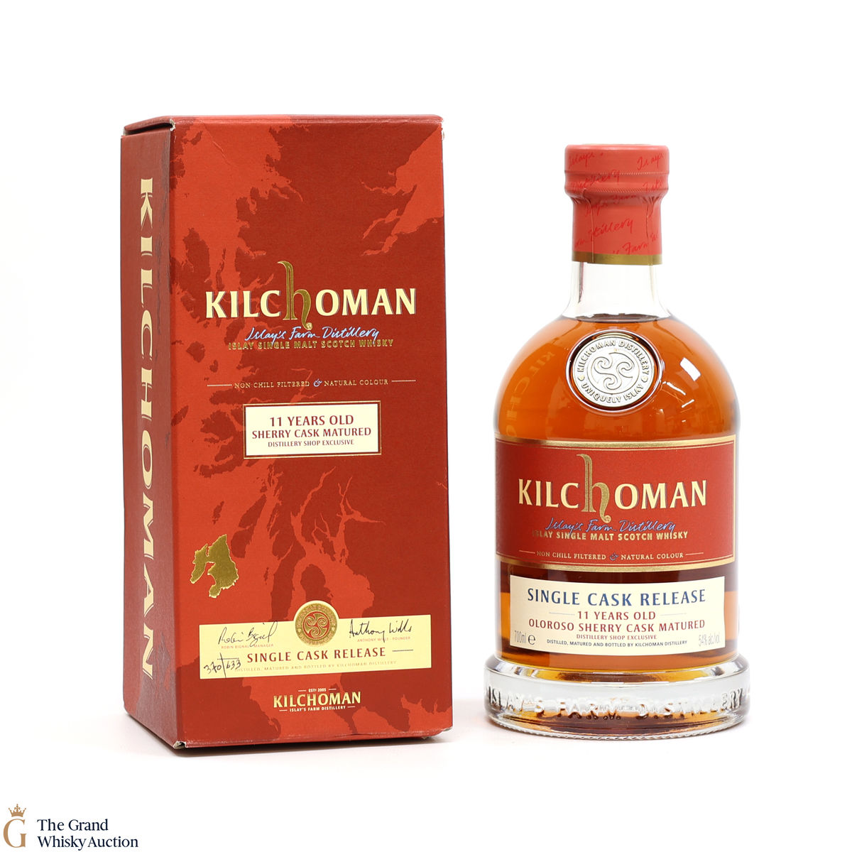 Kilchoman - 11 Year Old 2007 - Sherry Cask - Distillery Shop Exclusive #423