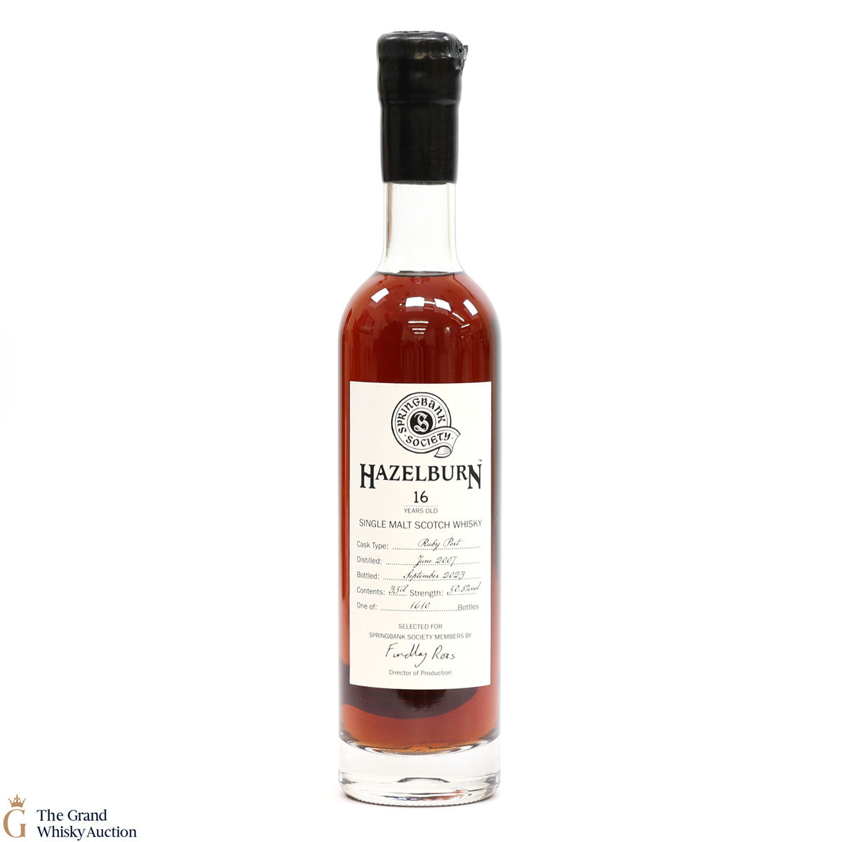 Hazelburn - 16 Year Old 2007 Ruby Port - Springbank Society (35cl)
