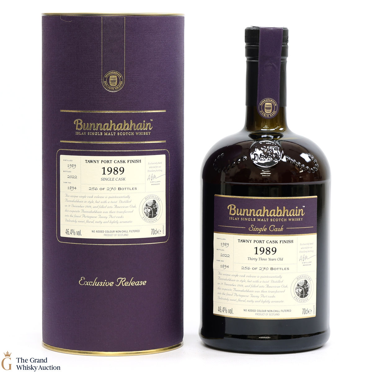 Bunnahabhain - 1989 Tawny Port Cask Finish - Distillery Exclusive 