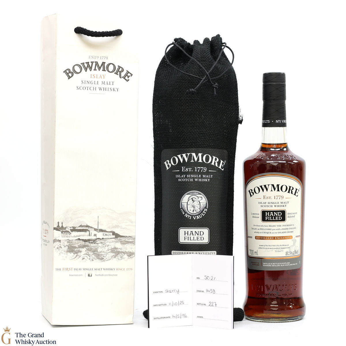 Bowmore - 27 Year Old 1996 Hand Filled - Sherry Cask #1458