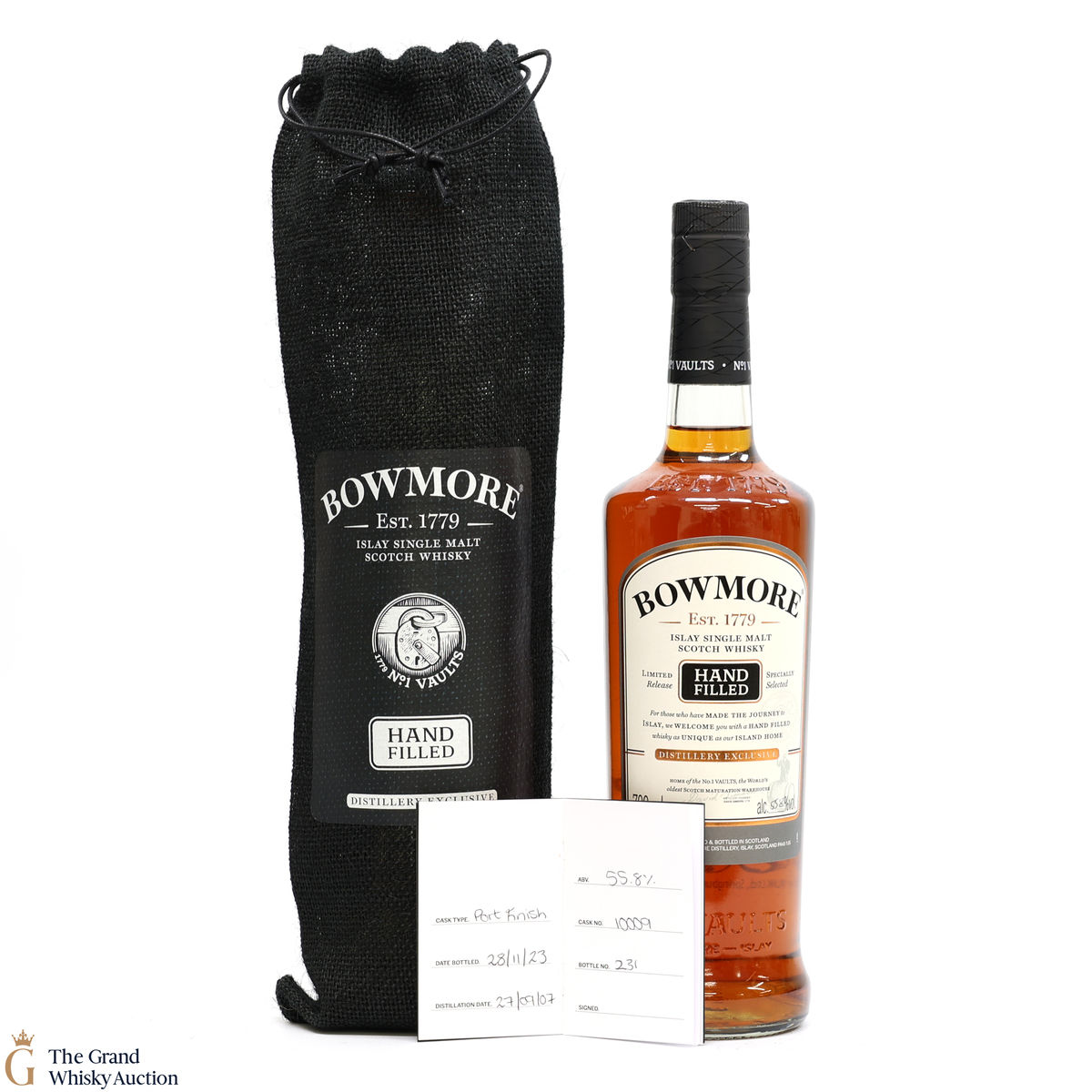 Bowmore - 16 Year Old 2007 Hand Filled - Port Cask #10009