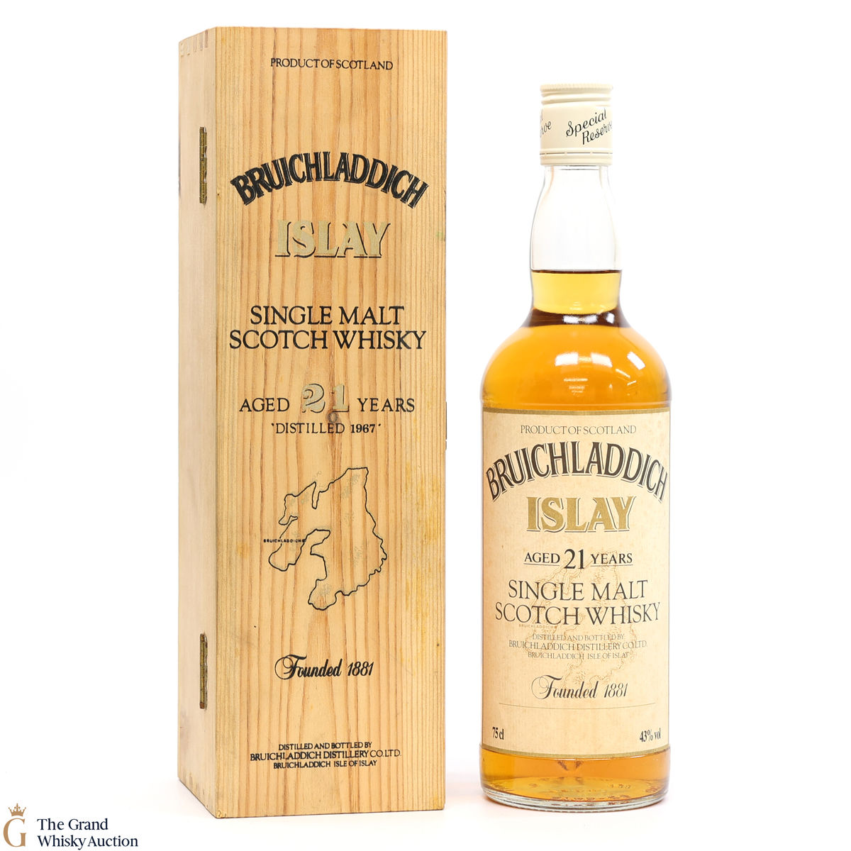 Bruichladdich - 21 Year Old 1967 (75cl)