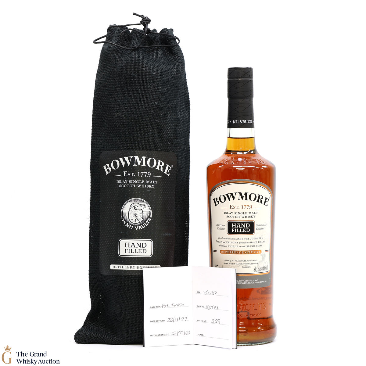 Bowmore - 16 Year Old 2007 Hand Filled - Port Cask #10009