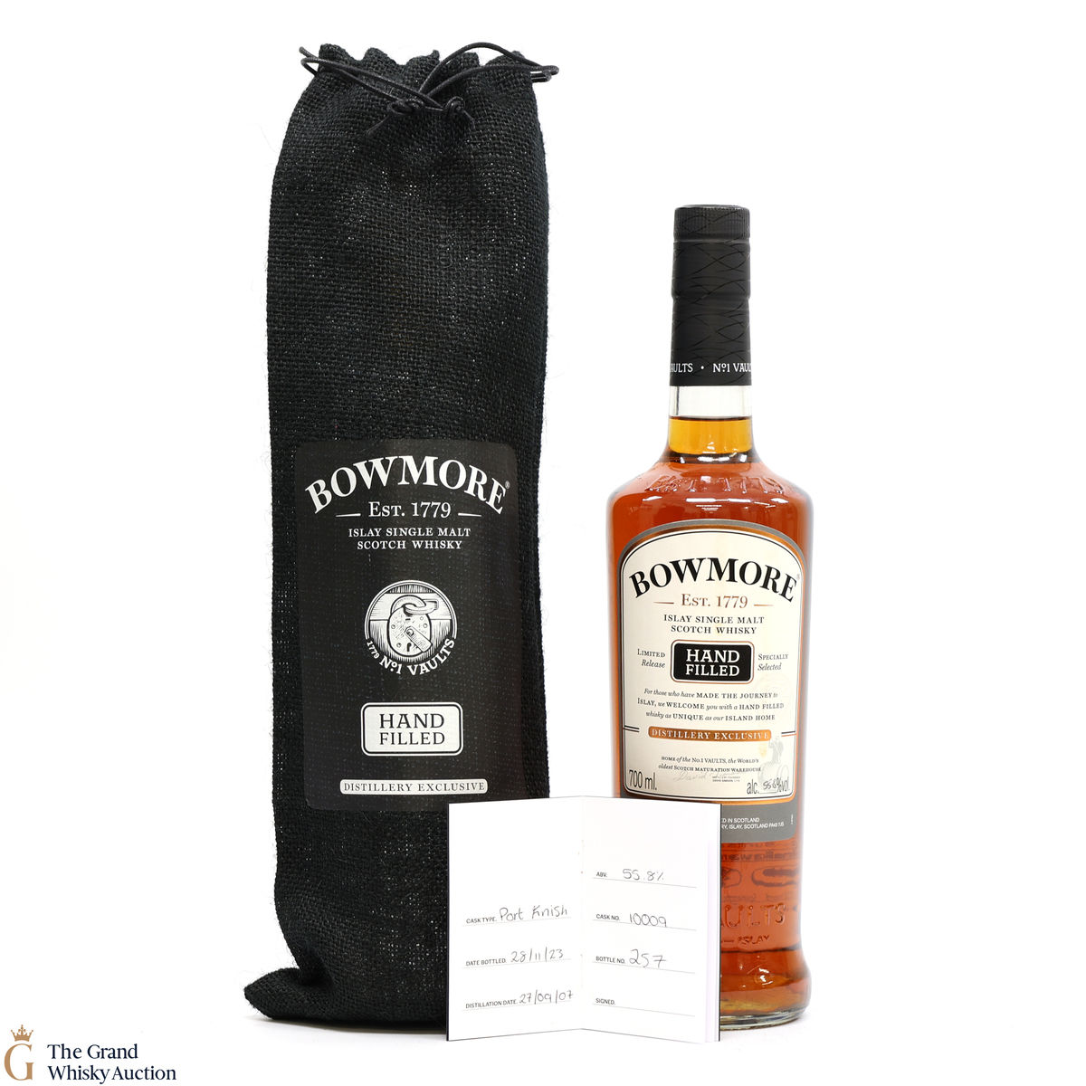 Bowmore - 16 Year Old 2007 Hand Filled - Port Cask #10009