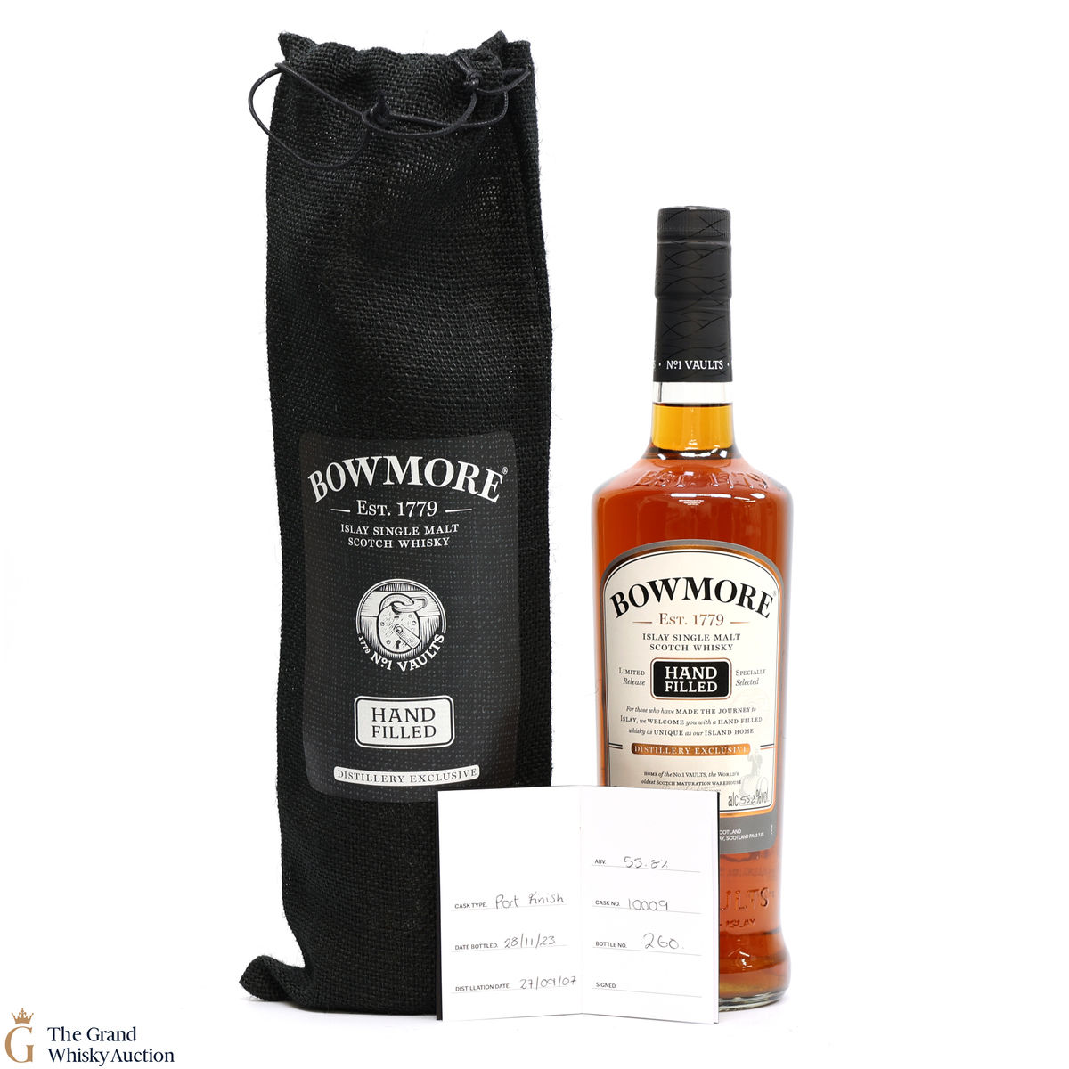 Bowmore - 16 Year Old 2007 Hand Filled - Port Cask #10009