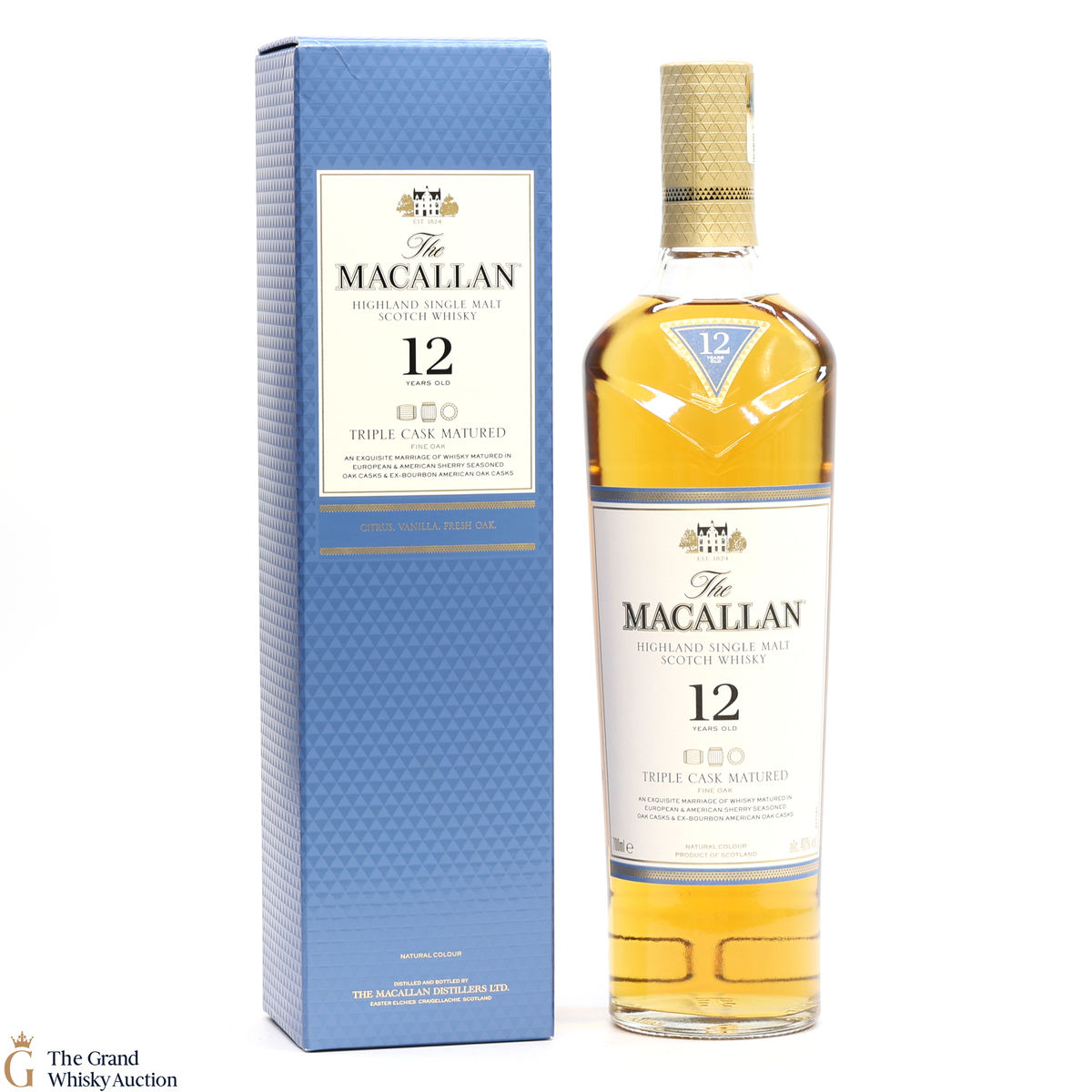 Macallan - 12 Year Old - Triple Cask (Fine Oak) 
