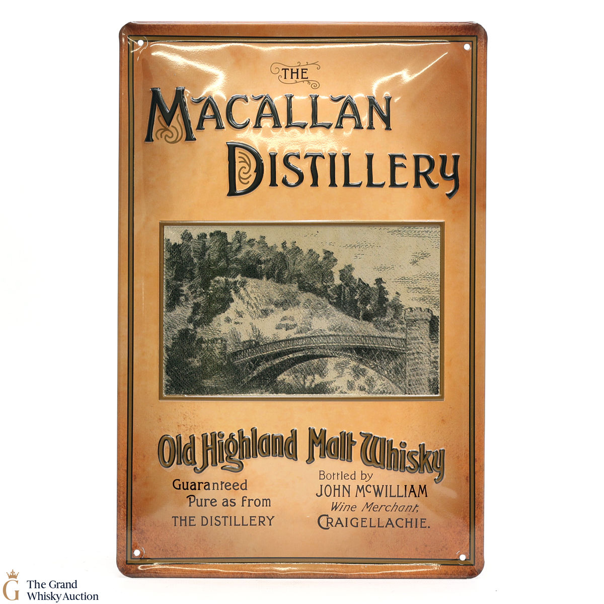 Macallan - Metal Wall Picture