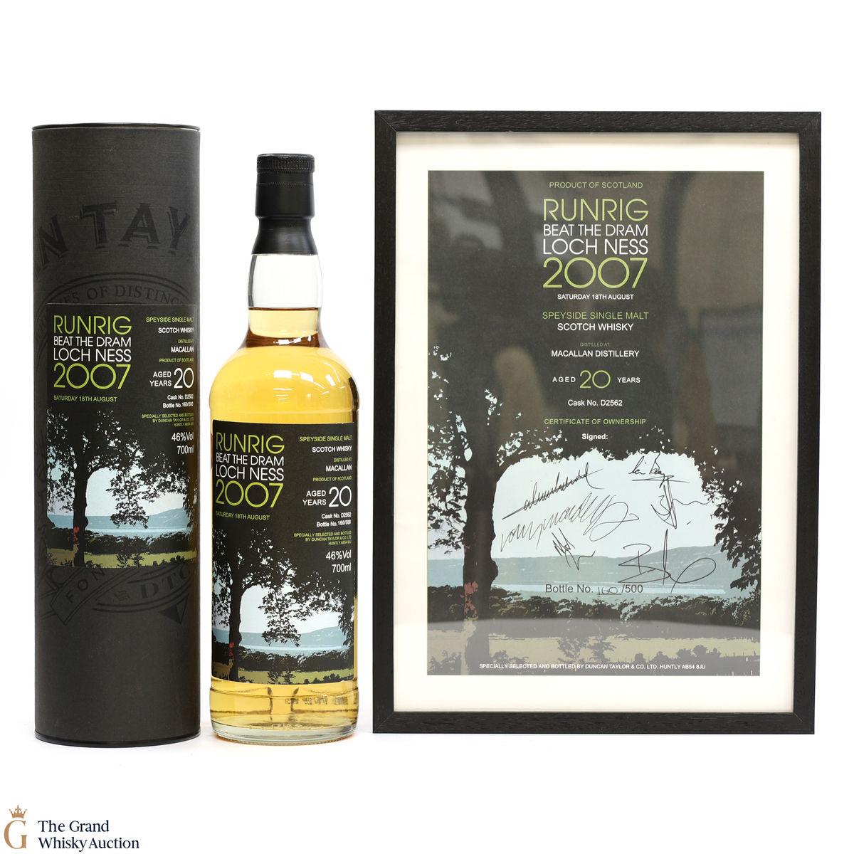 Macallan - 20 Year Old - Runrig Beat the Dram 2007 & Print