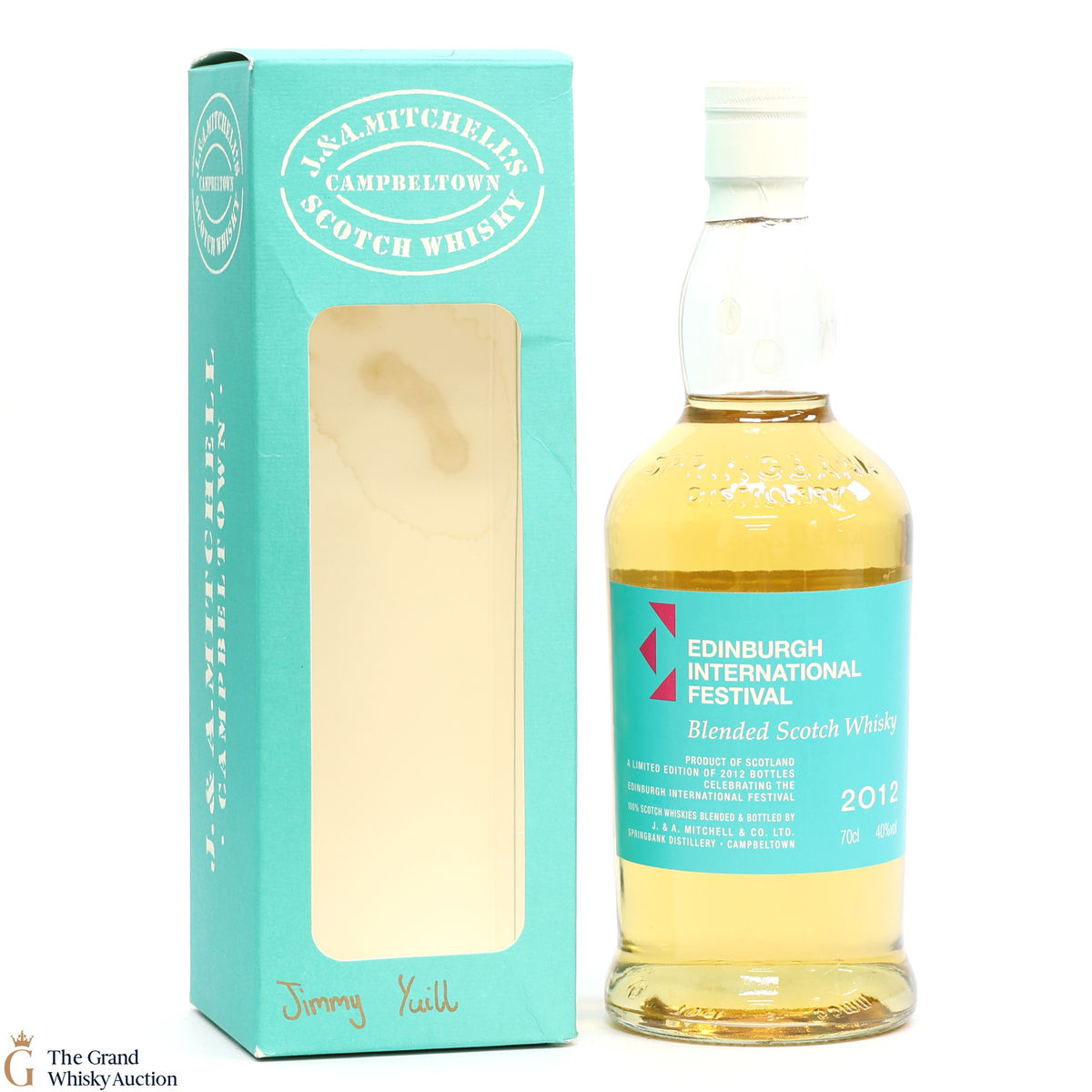 Springbank - Blended Whisky - Edinburgh International Festival 2012 (SIGNED BOX)