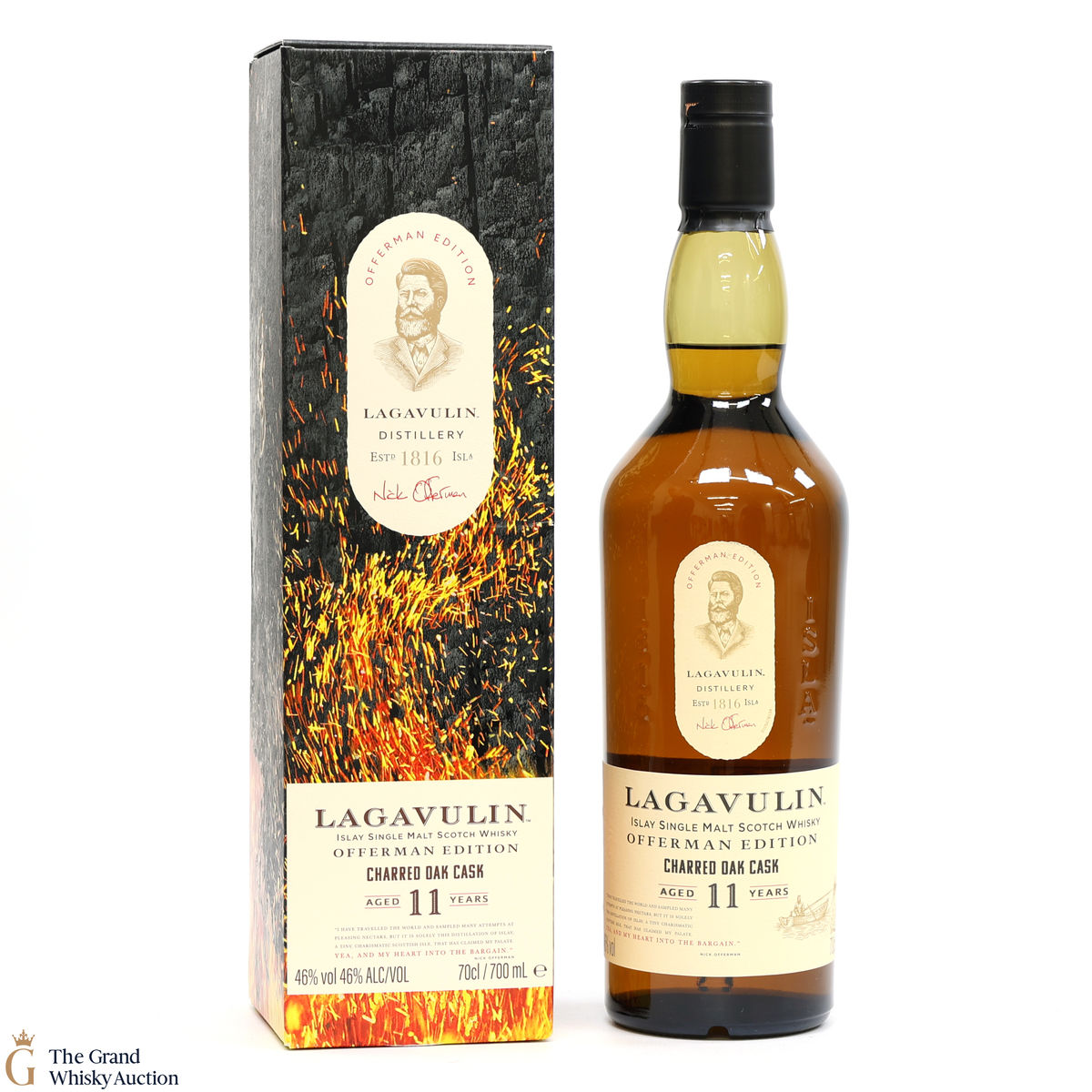 Lagavulin - 11 Year Old - Offerman Edition - Charred Oak Cask 