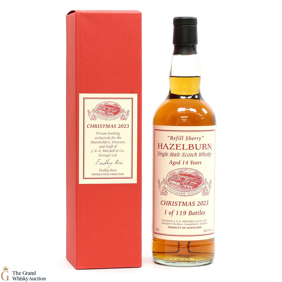 Springbank - 14 Year Old Refill Sherry - Christmas Bottling 2023