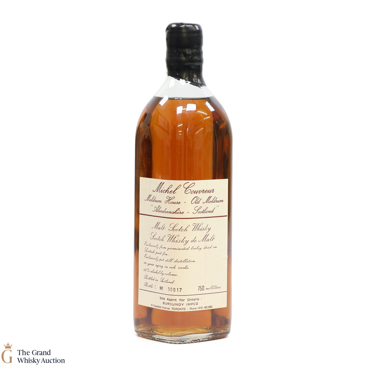 Michel Couvreur - 12 Year Old Meldrum House 75cl